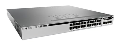 Image of Cisco WS-C3850-24T-E Catalyst 3850 24 Port Data IP Networking Device