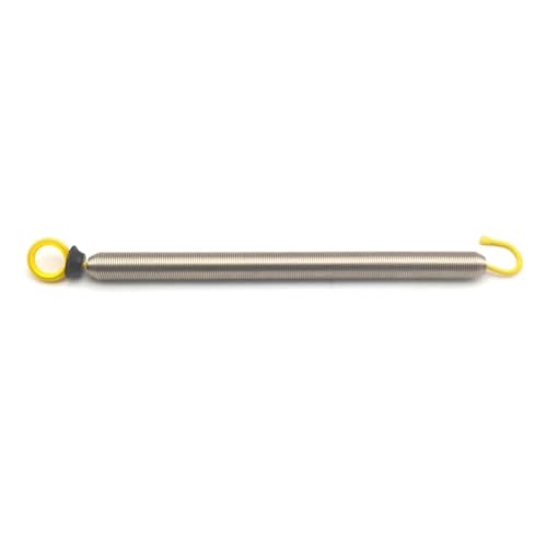 XYHTPP 1PCS Pilates Allegros 2 Reformer Spring Pilates Reformer Music Wire Steel Tension Spring with Hook(Yellow-1pcs)