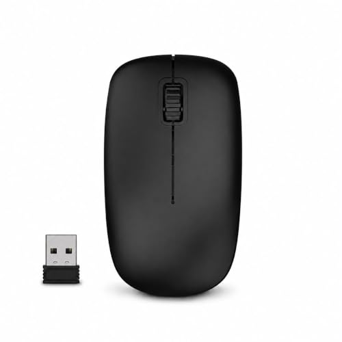 Mouse Sem Fio Recarregável, Ergonômico, Conexão Dual Bluetooth 5.0/USB 2.4GHz, DPI Ajustável, perfeito para Notebook, Laptop,PC, Desktop, Silencioso
