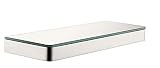 AXOR Shelf 12" Upgrade 12-inch Modern Shelf in Brushed Nickel, 42838820