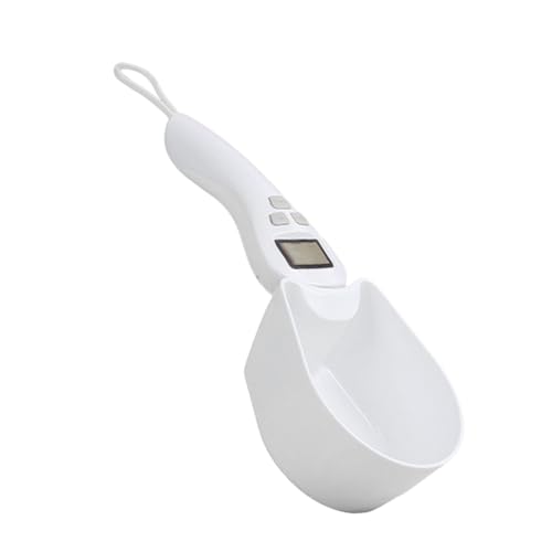 Báscula digital de cuchara para alimentos, suministros de pesaje de granos de café, báscula de cuchara medidora de alimentos, para principiantes, cocineros, personas de fitness, dueños de gatos