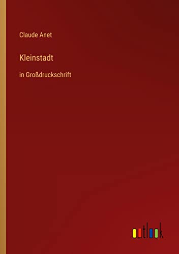 Kleinstadt: in Großdruckschrift (German Edition)
