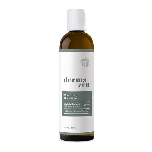 VICHY Dercos Hair & Scalp Moisturizing Conditioner, Formulated With Glycerin, Niacinamide + Hyaluronic Acid, Hair Conditioner & Scalp Moisturizer, Strengthens, Post Dandruff Treatment, 6.7 Fl Oz