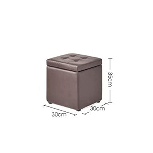 Coffre de rangement ottoman cube pour optimiser les petits espaces