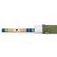 Beige Flute With Blue & Green