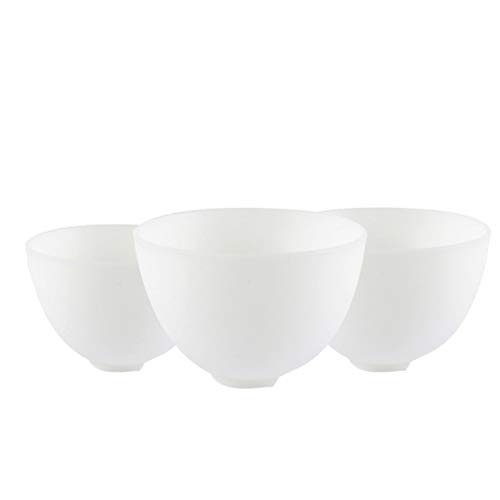 3 Piezas Cuencos de Silicona para Mezcla Facial miniatura 1