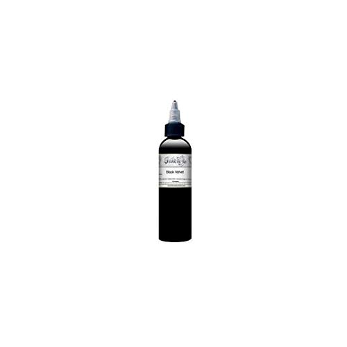 Mark Mahoney Tattoo Ink, Gangster Grey Collection Professional Tattooing Inks, Black Tattoo Ink, Black Velvet, 1 Ounce