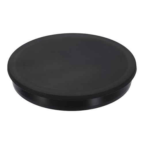 Image of uxcell Silicone Hole Plug, Waterproof Round Rubber Stoppers Bottle Seal Plugs Tube Pipe End Caps for 145mm /5.71 inch Hole for Bathtub Bottle, Black