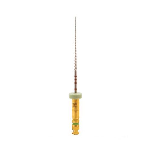 Kerr 825-4205 K3 Nickel-Titanium Rotary Endodontic File, Size 20, 0.04 Taper, 25 mm Length, Yellow Tip (Pack of 6)