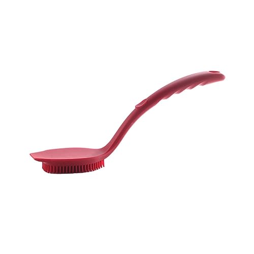 DINHEAROM Cepillo de Limpieza de Silicona de Mango para Cocina Práctico y Ligero para Ollas y Sartenes Diseño Elegante y Duradero de Colgar y Usar