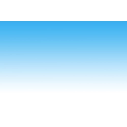 Ombre Blue Aquarium Background 36x18in