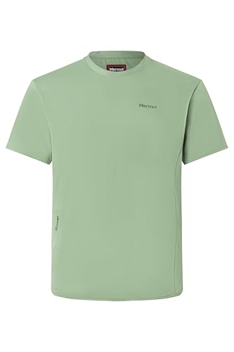 Image of MARMOT Men's Air Exchange UPF 50 Short Sleeve Crew Neck Shirt - Breathable, Moisture Wicking