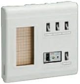 Mirai Industry MPH4-203K High-Performance Residential Distribution Board, Single Phase, Two Wire Limiter Space (2P30AOC Electric Leakage Disruptor)