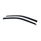 FRIEDEIR 1 Pair Sun Rain Deflector Guard Window Visors Front Left Driver Right Passenger Side Tape