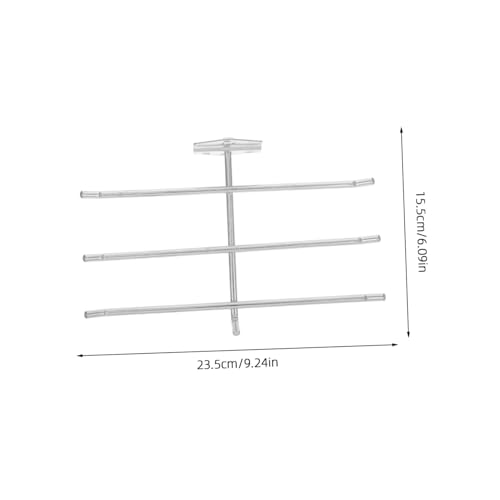 PLAFOPE Garage Tool Rack Hooks Metal Wall Hooks Ladder Hangers for Wall Heavy Duty Part Display Attachment Iron Skateboard Broom Fastener Tool