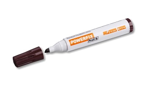 Powerfix Holzkorrekturstift zum Ausbessern von Kratzer Auffrischen Möbeln (Walnuss)