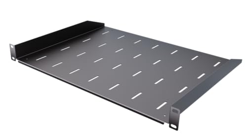 Rack serveur 1U étagère 19 pouces réglable pour armoire réseau informatique