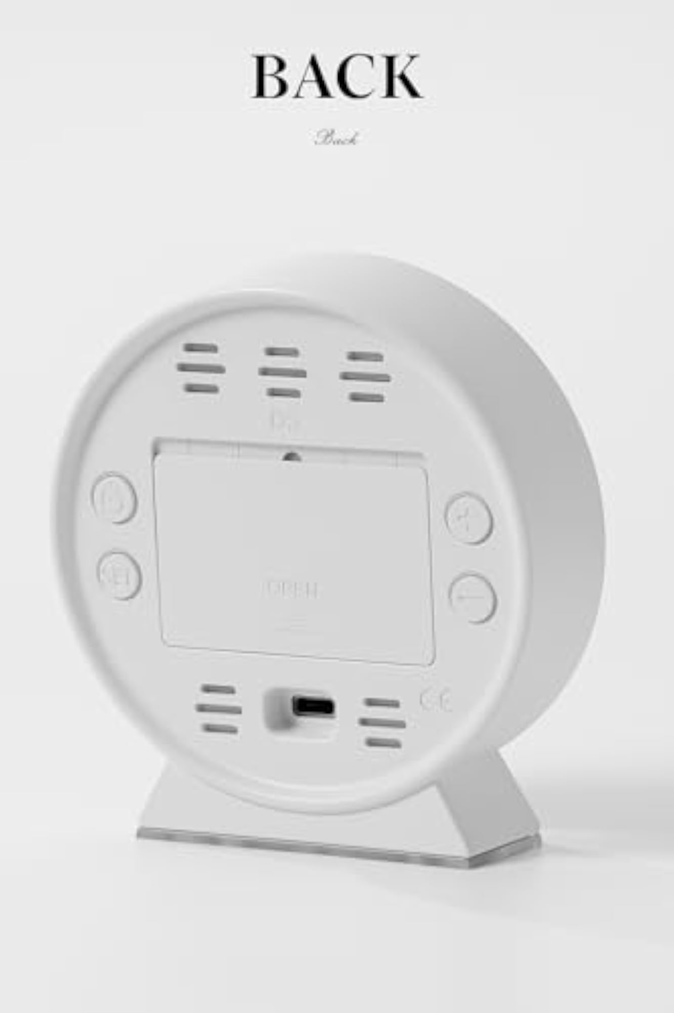 Digital USB Cable Working LED Alarm Clock with Night Light