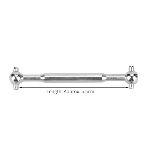RC Auto-Antriebswelle, 4 Stück Rad-Getriebe-Antriebswelle-Zusatz-Teile für vorbildliches LKW-Auto 300-9304 1/18 Modell-LKW-Auto