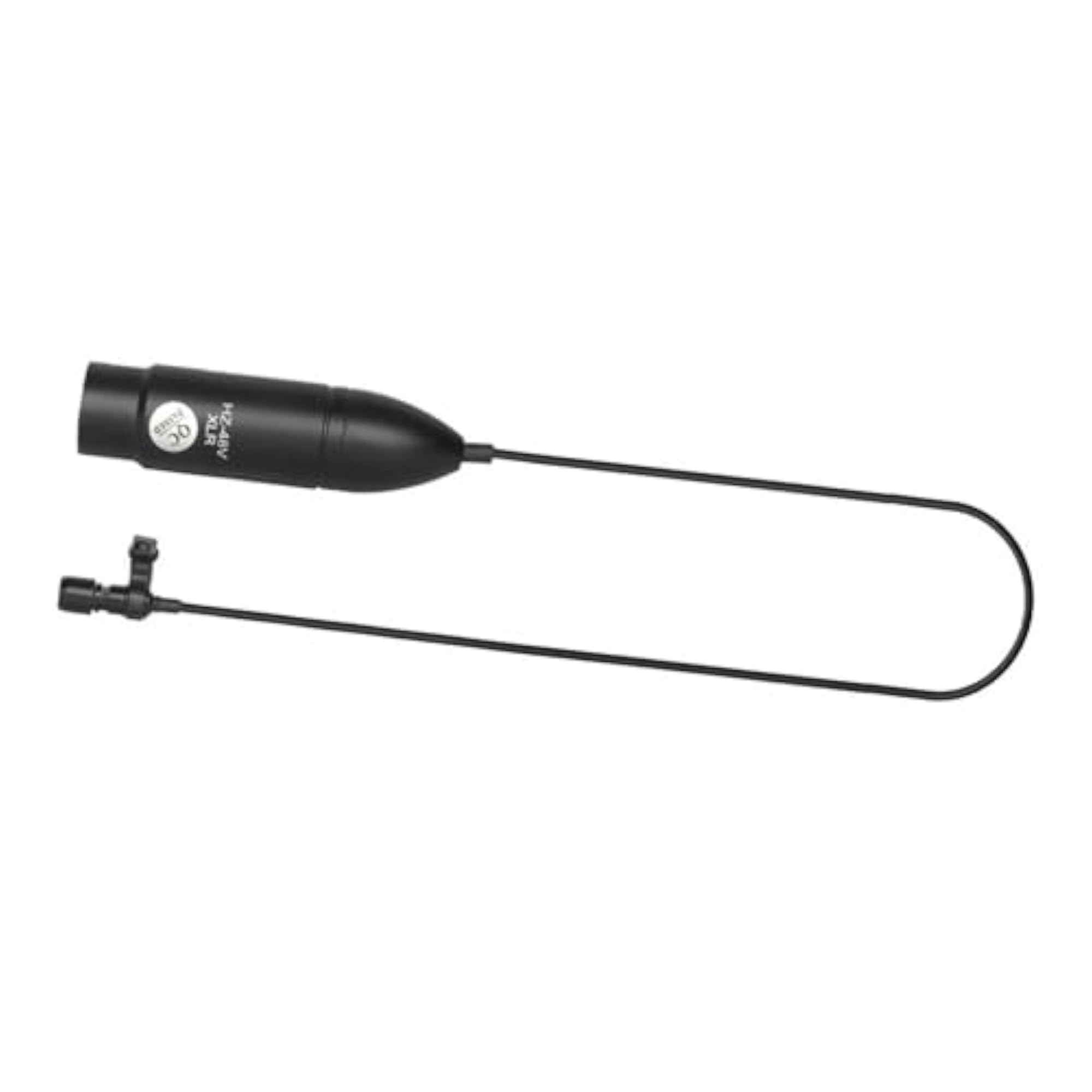 Lapel Microphone with Sturdy XLR Collar Clip
