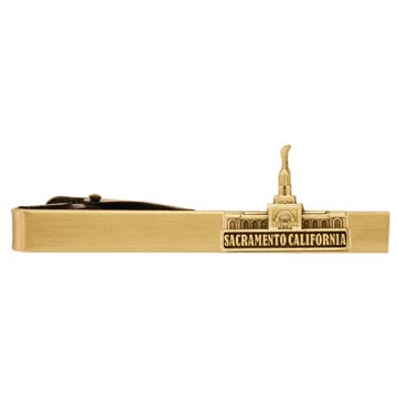 Clip de corbata para misionero SUD y regalo del sacerdocio con diseño del Templo de California