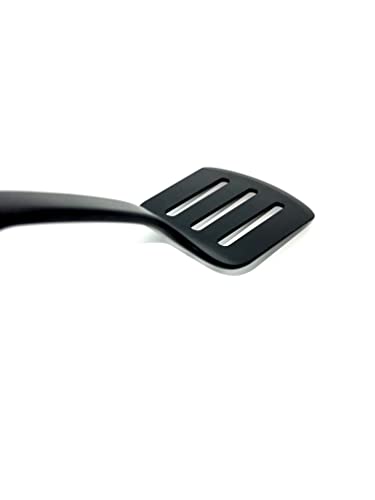 TIJAR® Slotted Turner/Spatula, Nylon Heat Resistant Turner for Non-Stick Cookware, Ergonomic Handle - Image 3