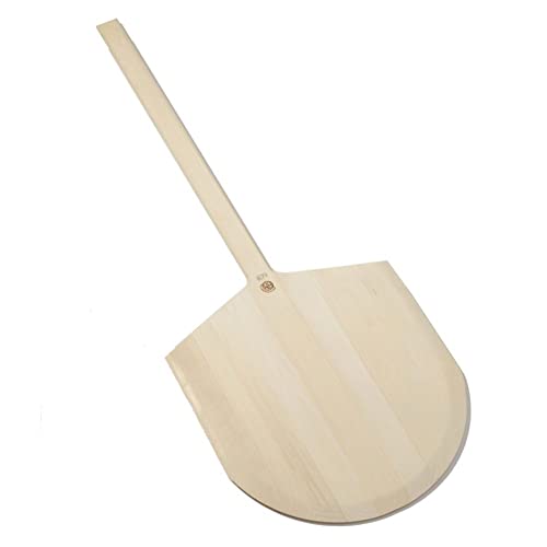 Image of American Metalcraft 4216 Standard Wood Blade Pizza Peel, 42-Inches,Brown