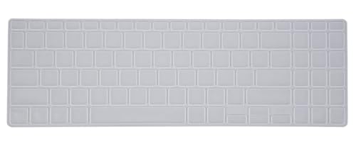 Image of Saco Laptop Keyboard Cover Compatible for 2024 ASUS Vivobook 16 X1605ZAB-MB322WS | X1605ZAB-MB342WS | X1605ZAC-MB541WS | X1605ZAC-MB542WS Series 16 Inch Laptop - Transparent