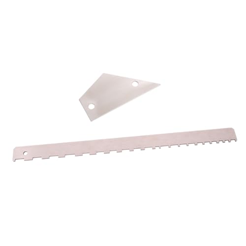 NUOLUX 2個 ギターネックレベリング定規点 フレットロッカー付き弦楽器製作者用ツール トラスロッド調整適合 指板とネックのまっすぐさ測