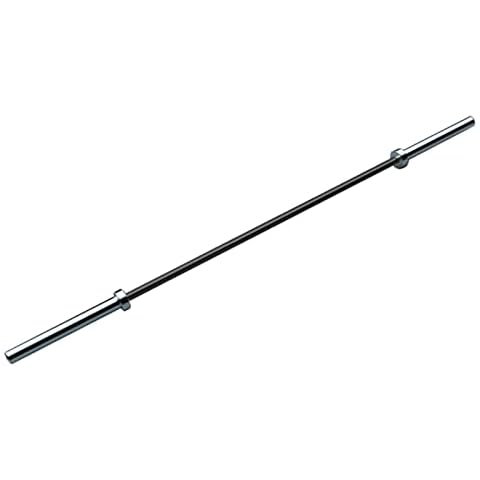 Suprfit Pro Training Bar, Professional Olympic Barbell 20 kg, 220 cm, 50 mm Intake Handle 28 mm, Max. Weight 680 kg, Spring Steel Chrome Black Cover