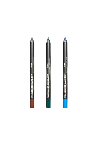 Göz Kalemi — Make Up 3'lü Renk Ultra Waterproof Suya Fayanıklı Eyeliner Seti