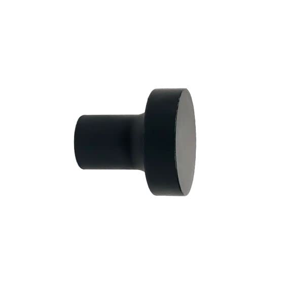 Bouton Foucault 25mm noir mat pour relooker vos meubles