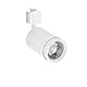 be studied 10W LED-Track-Beleuchtungskopf, H-Track, hell fokussiert, monochrom nicht dimmbar, schwarze Beleuchtung, 6Stück, geeignet für Schwerpunktaufgaben und Kunstpräsentationen