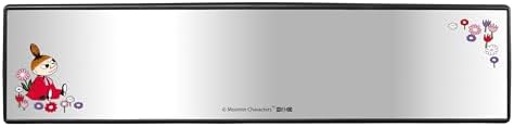 Basic Standard Moomin Wide Mirror, Rear Mirror, Car, Little My, Cute, Characters, Lightweight, Easy Installation, Clip, Minivan, Mini Car, Compact Car, Wide Field of View, Universal Type image 5