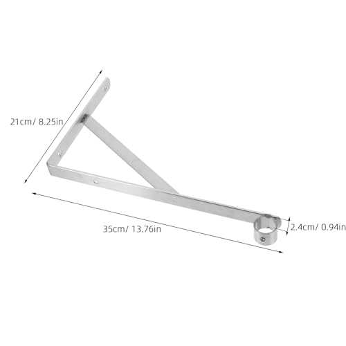 Support tringle placard triangulaire anti affaissement x2 - 4