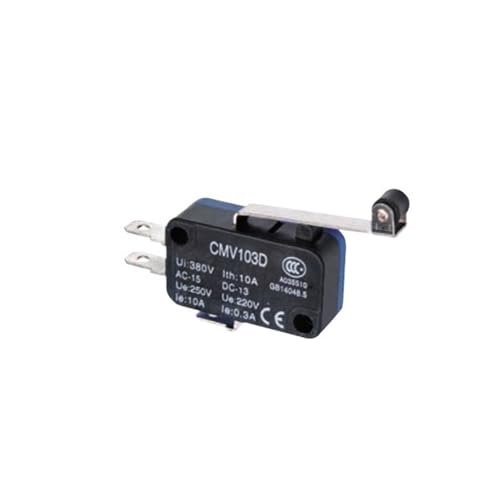 Petit micro-interrupteur CMV103D avec contact en argent haute conductivité