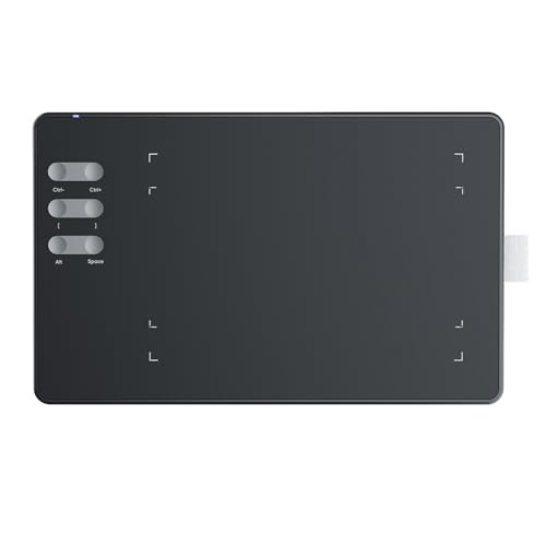 Tableta digitalizadora Focket, 16384 niveles de sensibilidad a la presión, con stylus sin batería y 6 teclas de acceso directo personalizables para Windows y Mac (modelo P3) miniatura 5
