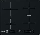 Bauknecht BKS2560BFBM Induktionskochfeld, 60 cm, 7200 W, Kochplatte, 4 Zonen mit Booster, MattProtect, 4 Automatikfunktionen (Schmelzen, Garen, Köcheln, Warmhalten), Touch-Slider, Schwarz Mattglas