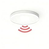 GYLTDORHOZT LED Ceiling Light with Radar Motion Sensor, 12W/18W/24W/36W 6500K Motion Activated Light for Hallway, Stairs, Closet, Pantry, Garage, Porch, Shower（12W）