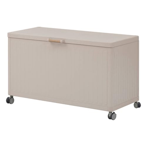 Hespéride - Coffre de rangement edenio argile s 130 x 60,4 x 78cm en aluminium