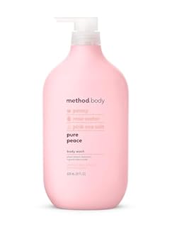 Method Body Wash, Pure Peace, Paraben and Phthalate Free, 28 oz (Pack of 1)