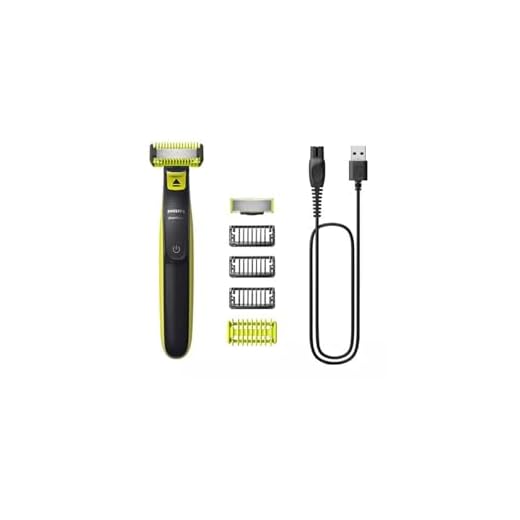 Aparador e raspador para rosto e corpo OneBlade com 4 pentes, à prova d’água, bivolt - QP2824/10 Philips
