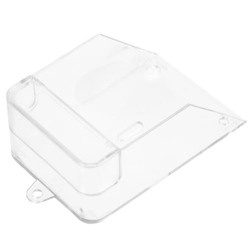 OSALADI Campainha De Plástico Transparente Com Bloqueio De Impressão Digital Campainha Escudo De Águ