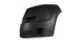 PRASCO Paraurti Assale anteriore Sx FT9301114 nero Compatibilità con FIAT Ducato Van 250, 290 Ducato Camion pianale/Telaio 250, 290 Ducato Bus 250, 290