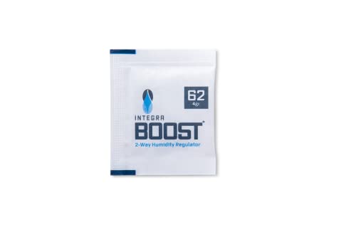 Integra Boost 2-Way Humidity Control Pack - Preserve Flavor & Control Humidity at 62% RH - Moisture Absorber for Herbs, Spices & More - 4 Gram (Pack of 50)