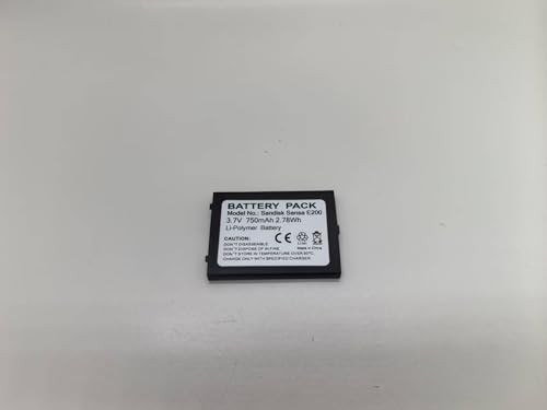 Replacement Battery for SanDisk Sansa E200,E250,E250R,E260,E