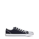 Soul Cal Canvas Low Mens Trainers Navy 14 (49.5)