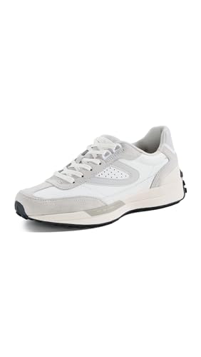 TRETORN Womens Match Jogger Plus VTG Sneakers, White-Grey, 6 Medium US