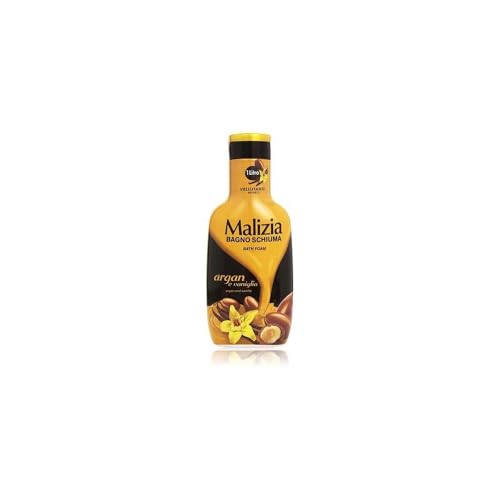 Malizia - Espuma de baño, argán y vainilla, 1000 ml.