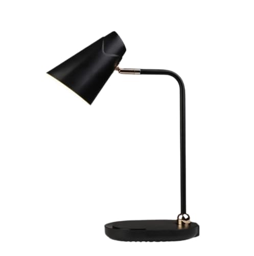 JYARZ Lampara Escritorio para Oficina Lámpara De Escritorio LED con Puerto Carga USB, Control Táctil Y Atenuación Continua Moderno Flexo Escritorio